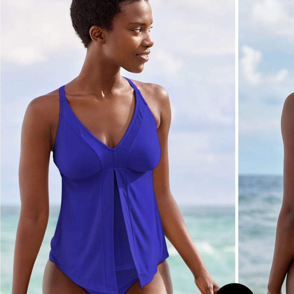 VENUS Colbalt Blue Tankini Top
